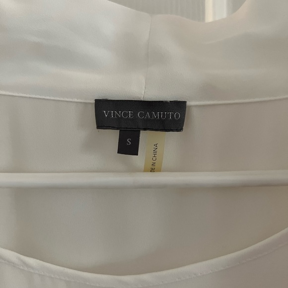 Vince Camuto Cross Front Blouse - white - Picture 4 of 4